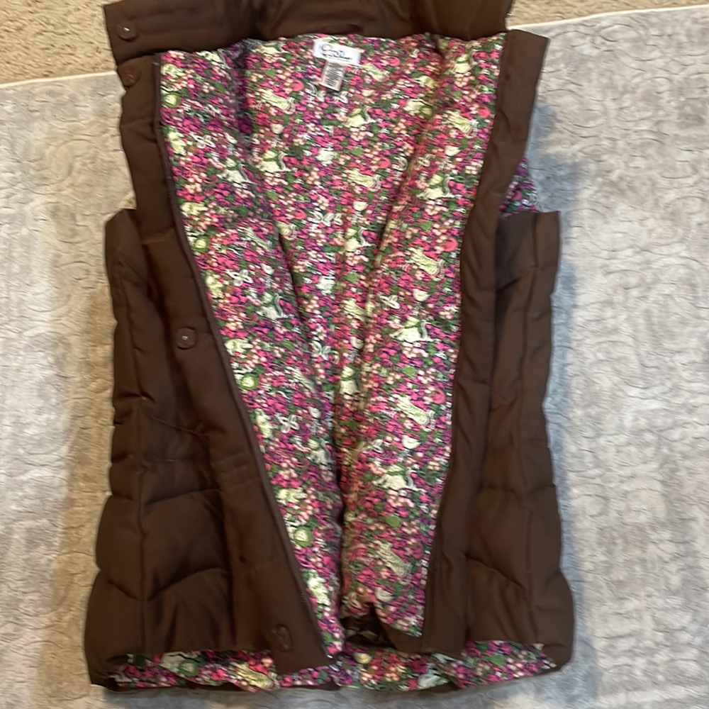 Lilly putlizer vintage vest